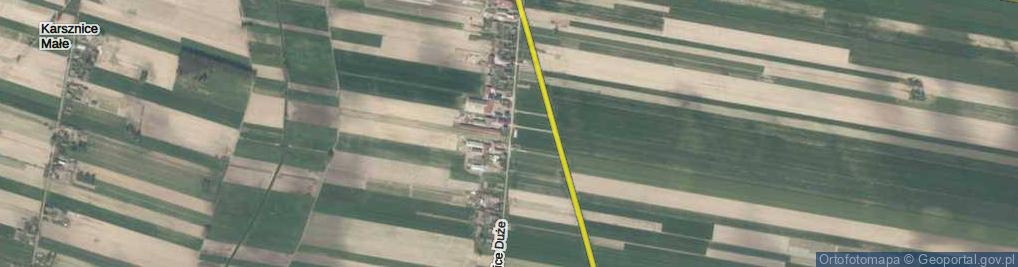 Zdjęcie satelitarne Karsznice Duże ul.